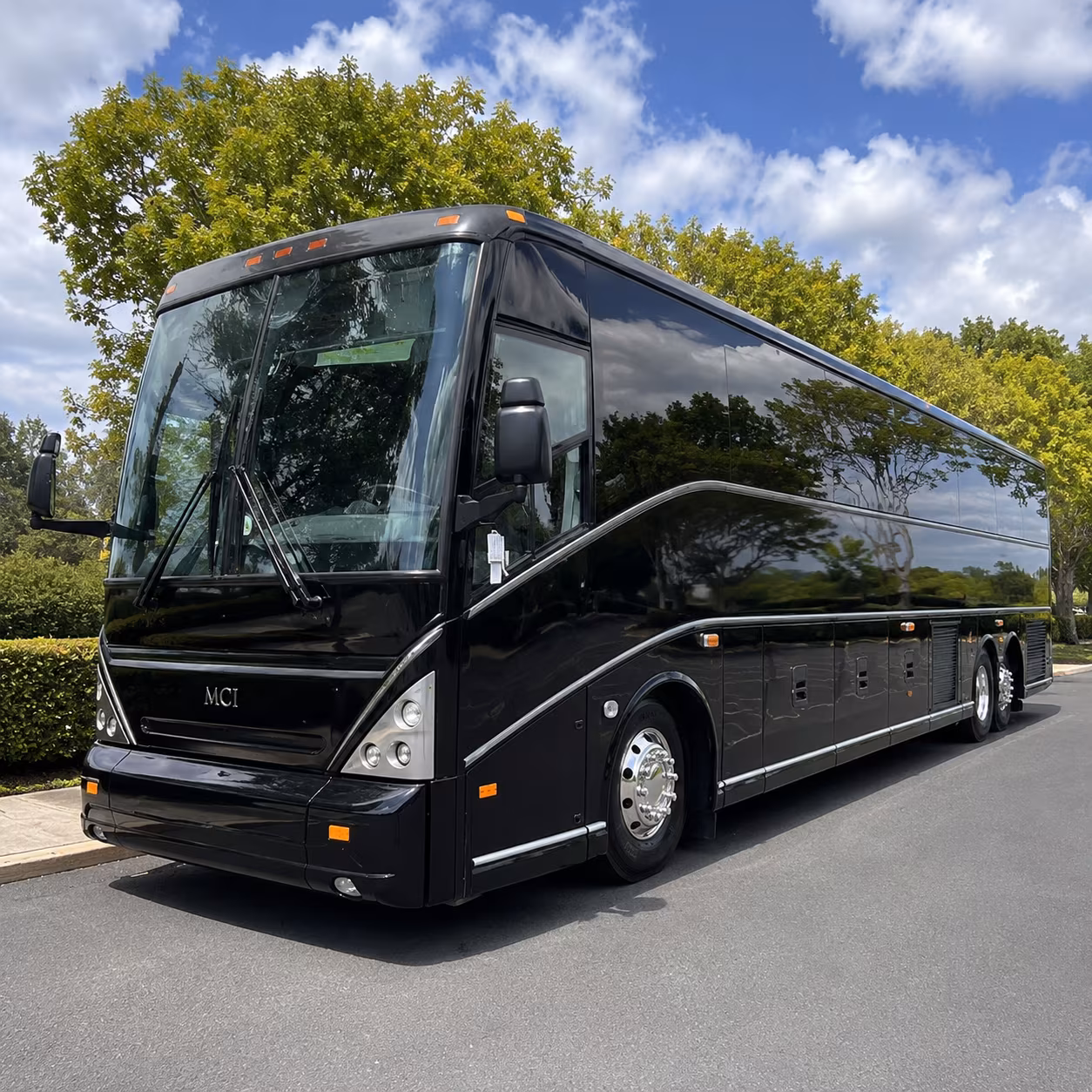how charter bus pickups work at jfk laguardia and newark liberty