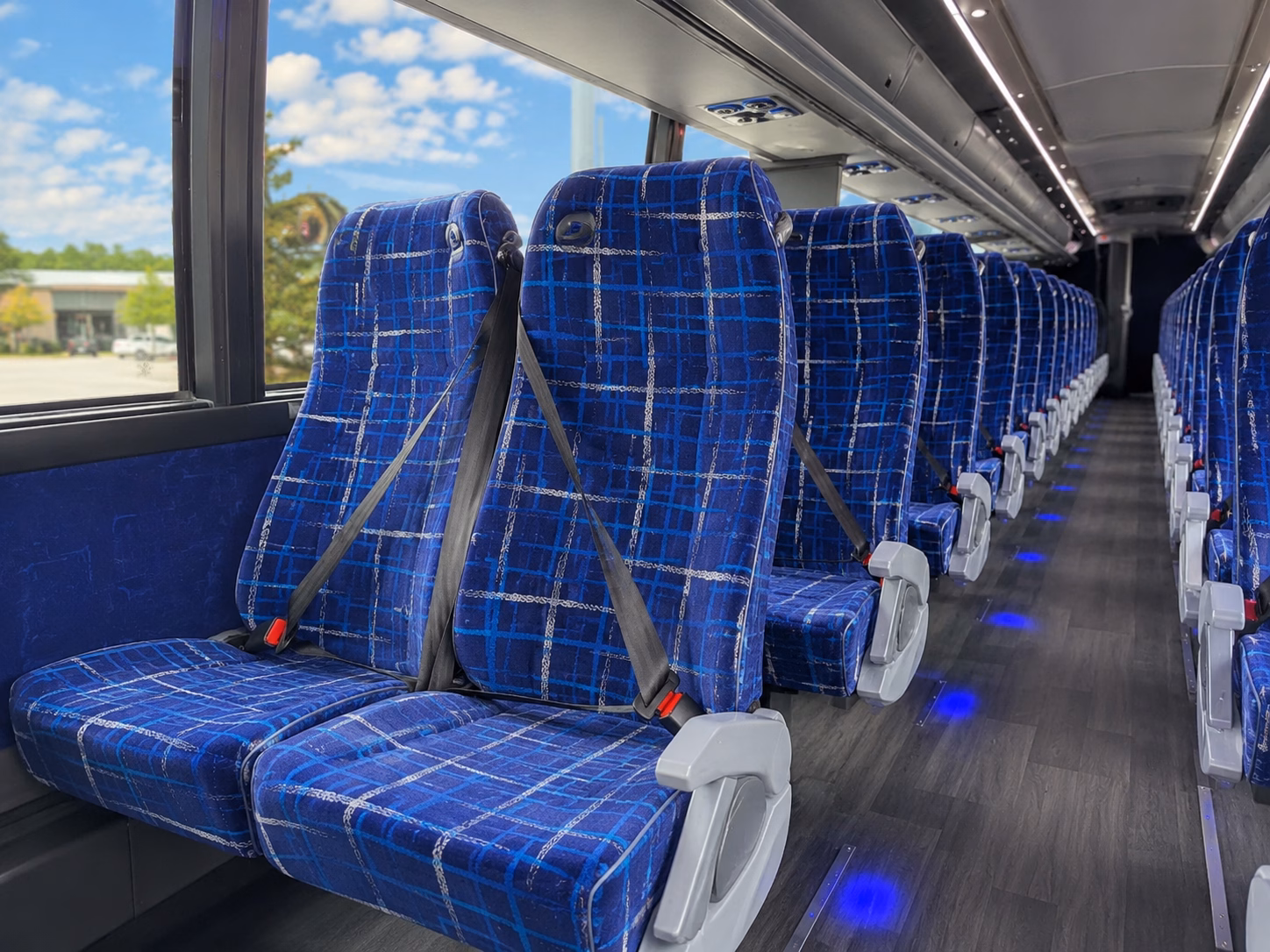 new york city employee transportation onboard seating