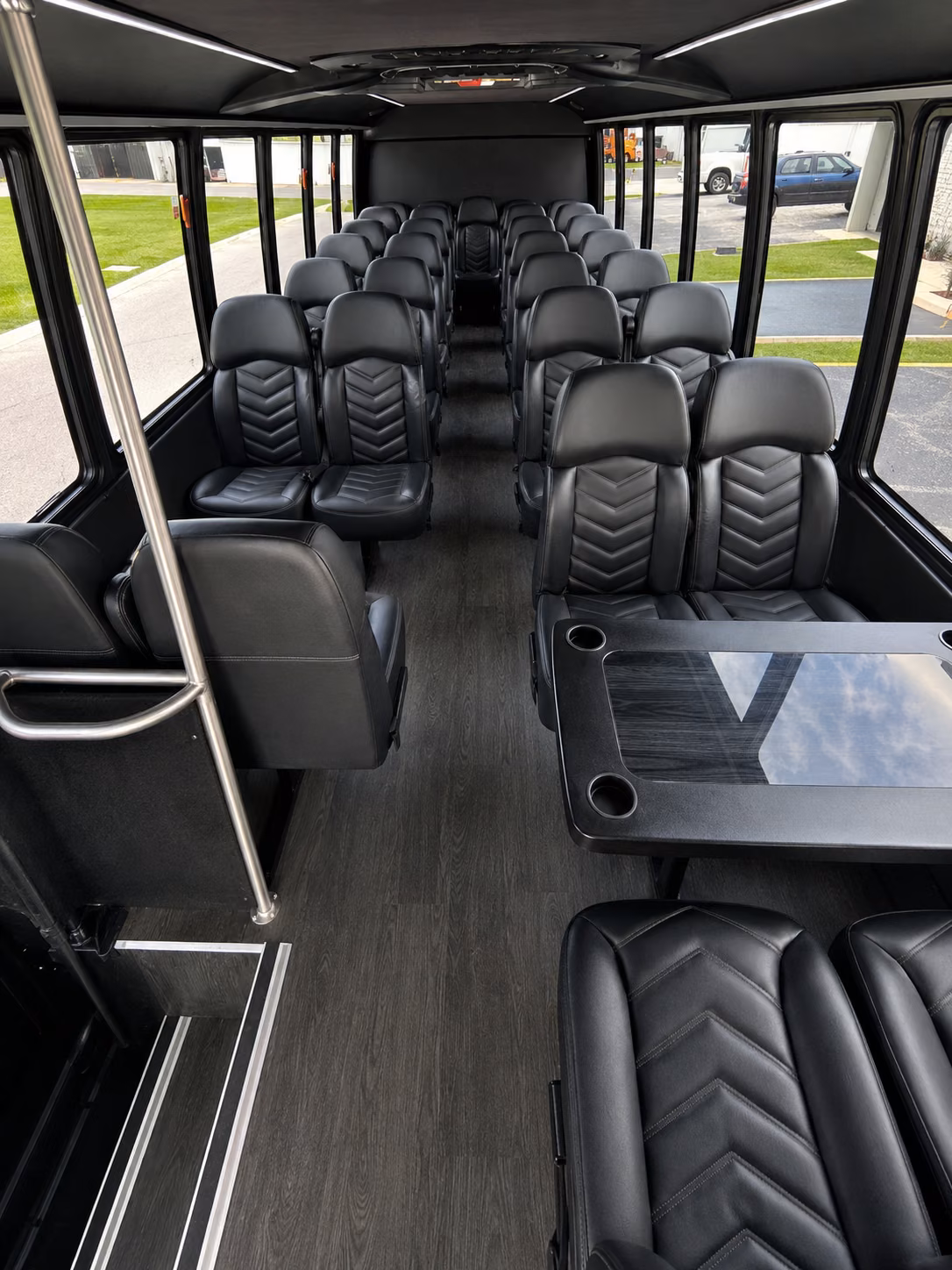 new york city religious group transportation onboard seating